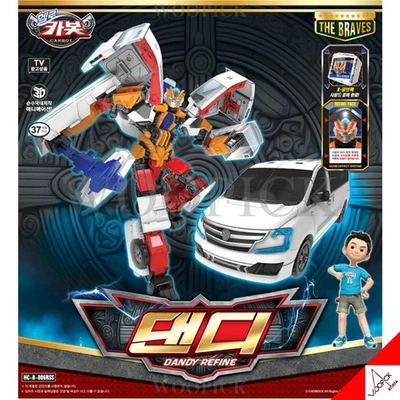 Hello Carbot The Braves DANDY REFINE Transformer Robot Car Cube Figure Toy 2025 - Image 1 of 4
