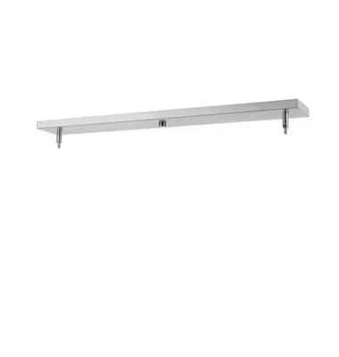 Multi Point Canopy 2-Light Ceiling Plate Brushed Nickel 4.5 in - Image 1 of 4