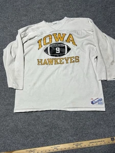 Vintage 1980s Iowa Hawkeyes Champion Shirt /football Jersey Size Xl Loose Fit  - Bild 1 von 2