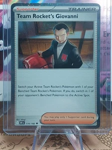 Team Rocket's Giovanni 174/182 Cosmos Holo Promo Pokémon Card NM - Picture 1 of 1