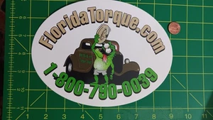 GRANDE ADESIVO FT DECALCOMANIA ORIGINALE VECCHIO MAGAZZINO - Foto 1 di 1