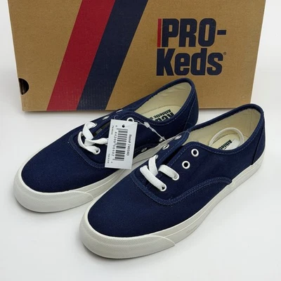 PRO Keds Royal Lo CVO SMU Azul Marino Lona Tenis Zapatos Mujer 6.5 NUEVO Foto 1 de 4