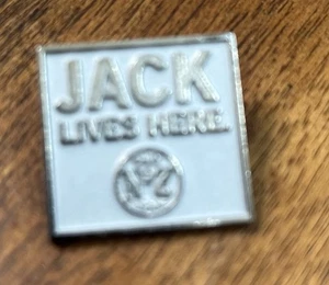 Jack Daniel's Jack Lives Here Promotional Collectible Pin - Picture 1 of 2