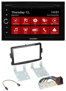 Blaupunkt MP3 DVD Bluetooth DAB 2DIN USB Autoradio für Dacia Dokker Logan Duster - Bild 1 von 10