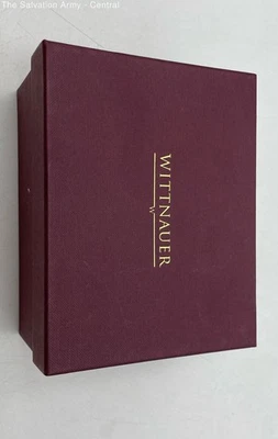 Wittnauer Mens White Dial Stainless Steel Case Casual Wristwatch With Box - Image 1 of 4