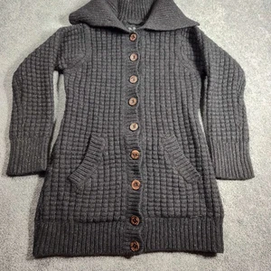 UGG Australia Damen Merinowolle Kaschmir Strickjacke Pullover anthrazit grau L gebraucht - Bild 1 von 18