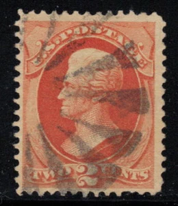 Billete de banco de Estados Unidos #183 2c Jackson - No listado pero como Skinner Cancelar #GE-P 13 - Imagen 1 de 2