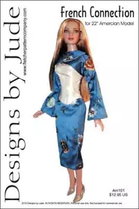 French Connection Puppenkleidung Schnittmuster für 22" American Model Tonner - Bild 1 von 1