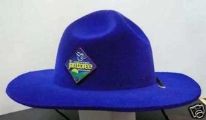 2007 World Scout Jamboree BADEN POWELL OF GILWELL (BP Style) OFFICIAL BLUE HAT - Picture 1 of 3