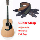Electric Adjustable Guitar Strap Leather Universal Strap  Guitar Accessory