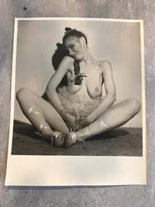 Vintage 1970’s Girl Pretty PIN UP Risque Nude Original Girlie Glamour Photo #4 - Picture 1 of 2