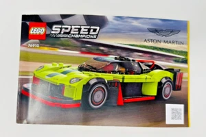 Lego Speed Champions 76910 Aston Martin Instructions Manual Booklet Only - Picture 1 of 3