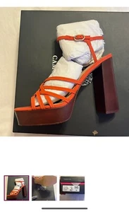 New Block Women heels Orange- Vince Camuto - Picture 1 of 3