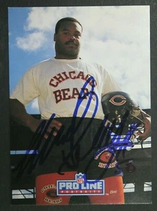 Mike Singletary Chicago Bears HOF Signed 1991 Pro Line #32 Autograph Card  - Picture 1 of 2