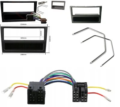 Para Opel Vectra C Desde 2003 Marco De Instalación Adaptador ISO - Imagen 1 de 4