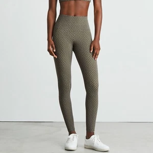 Everlane Polka Dot Perform Leggings taupe grau Größe S Activewear - Bild 1 von 3