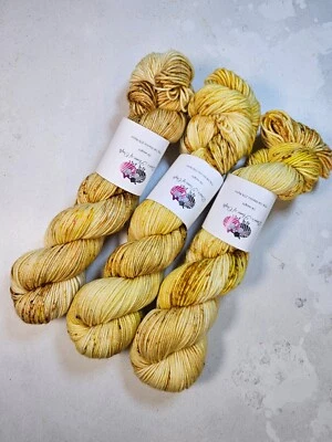 Sw Merino Nylon Garn, DK Gewicht, 100 G, Toffee Nieselregen - Bild 1 von 4