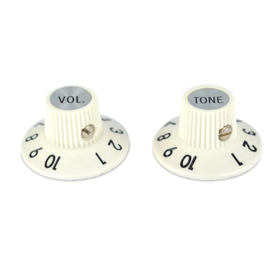 Jazzmaster "Witch Hat" Volume or Tone Knob, Parchment - Image 1 of 1