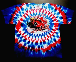 Grateful Dead Shirt T Shirt Vintage 2002 Europe '72 1972 England Steppin' GDP XL - Picture 1 of 11