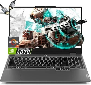 Lenovo LOQ Gaming Laptop AMD Ryzen 7 7435HS 15.6” FHD 64GB RAM 4TB SSD RTX 4070 - Picture 1 of 10