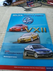 Holden Quality Parts Classic Publication 2001 Lots of Interesting Articles Rare - Picture 1 of 12