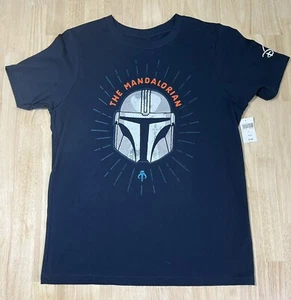 (Youth L) DISNEY Store THE MANDALORIAN Shirt STAR WARS D23 Expo 2019 Tee NWT - Picture 1 of 12