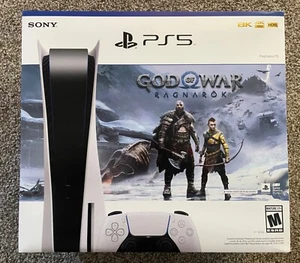 ✔️ NEW Playstation 5 PS5 Disc Console System GOD OF WAR BUNDLE (SHIPS FAST) - Picture 1 of 3