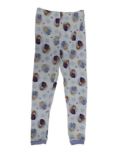 Disney Frozen Anna And Elsa Pajama Pants Sleepwear Girls Size 8 - Picture 1 of 1