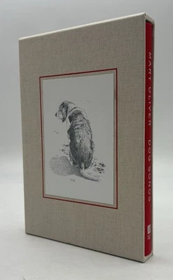 Mary Oliver DOG SONGS First edition Deluxe Hardcover Slipcase Poetry 2014 - Image 1 of 4