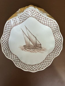 Oficial Real Porcelain Maritime Museum Limited Edition “Caique “ Dish Portugal - Picture 1 of 12