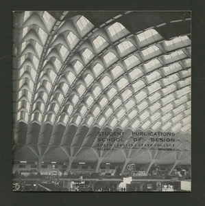 1956 Pier Luigi Nervi NORTH CAROLINA State SCHOOL OF DESIGN Garrett Eckbo Sert   - Picture 1 of 5