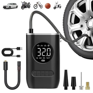 Gonfiatori Pneumatici Auto Pompa Aria Compressore Elettrico Portatile Auto 12V Volt 150 PSICP - Foto 1 di 24