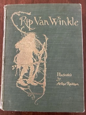 Rip Van Winkle, Washington Irving, Arthur Rackham, 1905, 1st American edition Foto 1 de 4