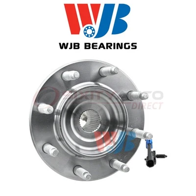 WJB Wheel Bearing & Hub Assembly for 2001-2006 GMC Sierra 1500 4.3L 4.8L sq - Imagem 1 de 4