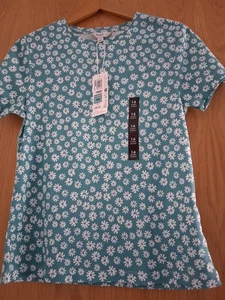 Marks & Spencer Short Sleeve T-shirt Size 14 - Picture 1 of 5
