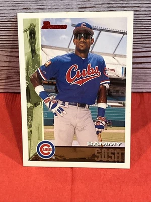1995 Bowman #372 Sammy Sosa Cubs - Image 1 of 2