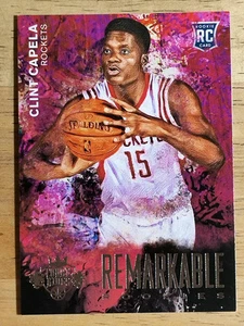 2014-15 Court Kings Remarkable Rookies #38 Clint Capela - Bild 1 von 2