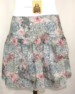 CASABLANCA HELENE RACINE - JUPE PATINEUSE COTON FLEURIS TAILLE 40 - EXCL. ETAT - Bild 1 von 6