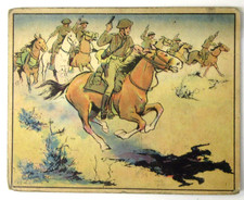 1941 R157 Uncle Sam #54 CAVALRY CHARGE Gum Inc. trading card