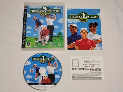 Sega Golf Club Japanese Playstation 3 Game COMPLETE PS3 golfing Japan - Image 1 of 4