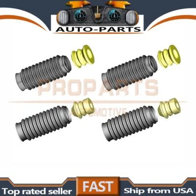 Conjunto de foles de apoio de suspensão dianteiro traseiro 4 peças para 1988 1989 1990-1992 Mazda MX-6 - Imagem 1 de 4