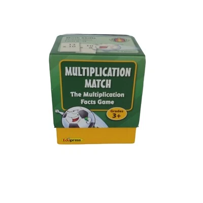 Multiplication Match Facts Game 200 Cards Facts 0-13 Grades 3+ - Image 1 of 4