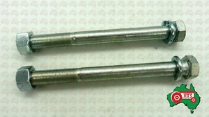 2x Mudguard Nuts bolts & Spring W, w/Rop Protection fit for Massey Ferguson TE20 - Picture 1 of 2