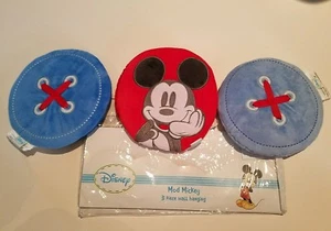 Infant Disney Mod Mickey 3 piece Soft Plush Wall Hanging - Picture 1 of 5