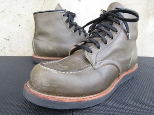 Red Wing Heritage Moc Toe Alpine Portage Green 8828 Size 12 D Olive 6” Boots - Imagen 1 de 10