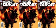 Human Target #1 Volume 4 Incentive Variant (2010) DC Comics - 3 Comics