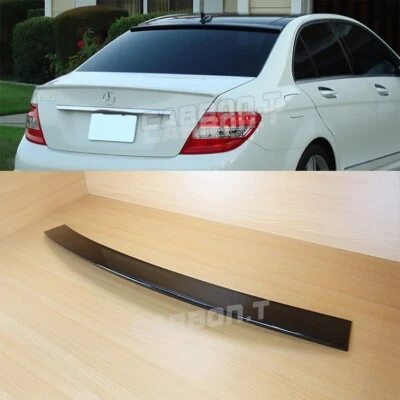 PAINTED MERCEDES BENZ 08-13 W204 C-class OE Rear Roof  Spoiler C63 C300 C350 - Image 1 of 4