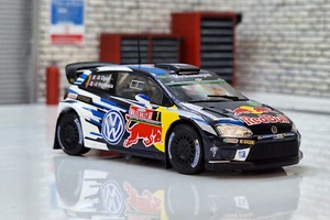 Maßstab 1:43 Modell VW Polo R WRC Rally - Ogier #1 - Wales 2016 Rally Collection - Bild 1 von 5