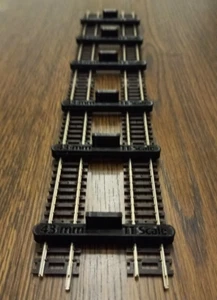 6 Pack Setrack (43mm) TT (1:120) Scale Parallel Track Spacer Tool Model Railway - Picture 1 of 5