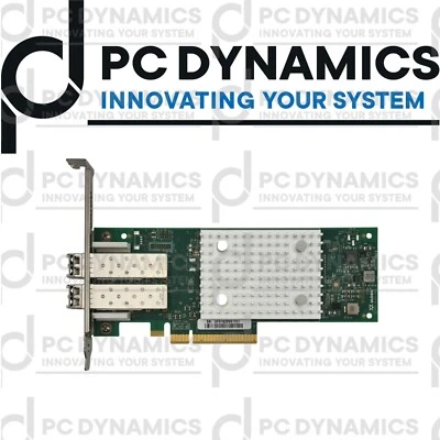 Lenovo QLE2692 Dual-Port 16GbE SFP PCI Hot Bus Adapter 01KR586 - Immagine 1 di 2